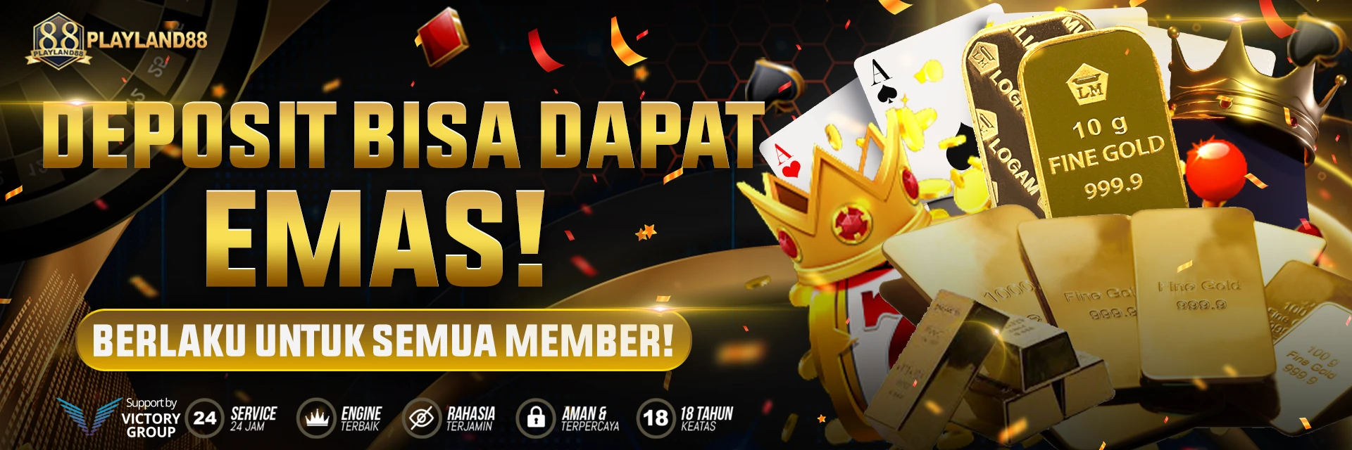 HADIAH EMAS PLAYLAND88